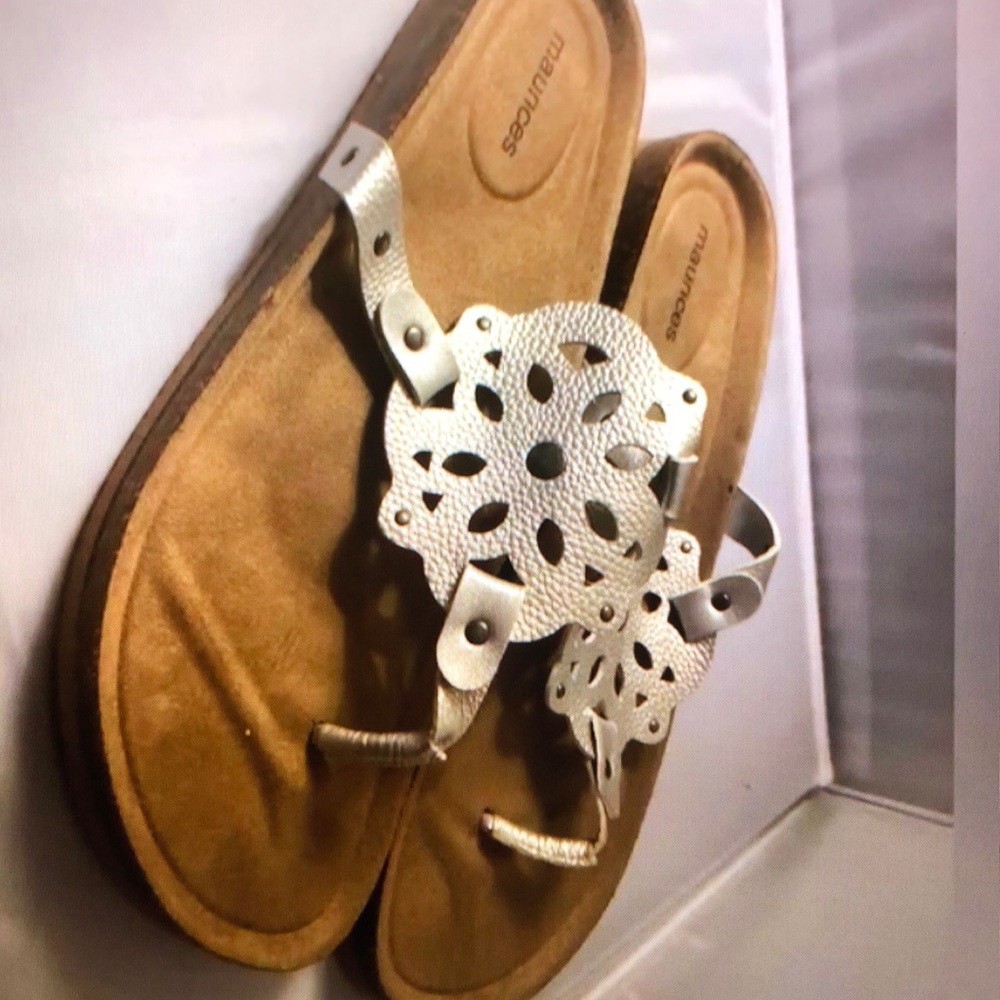 Silver women’s shoes
